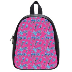 Floral Collage Revival School Bags (small)  by dflcprints