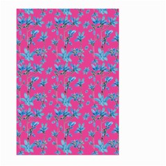 Floral Collage Revival Large Garden Flag (two Sides)