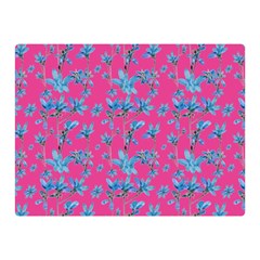 Floral Collage Revival Double Sided Flano Blanket (mini) 