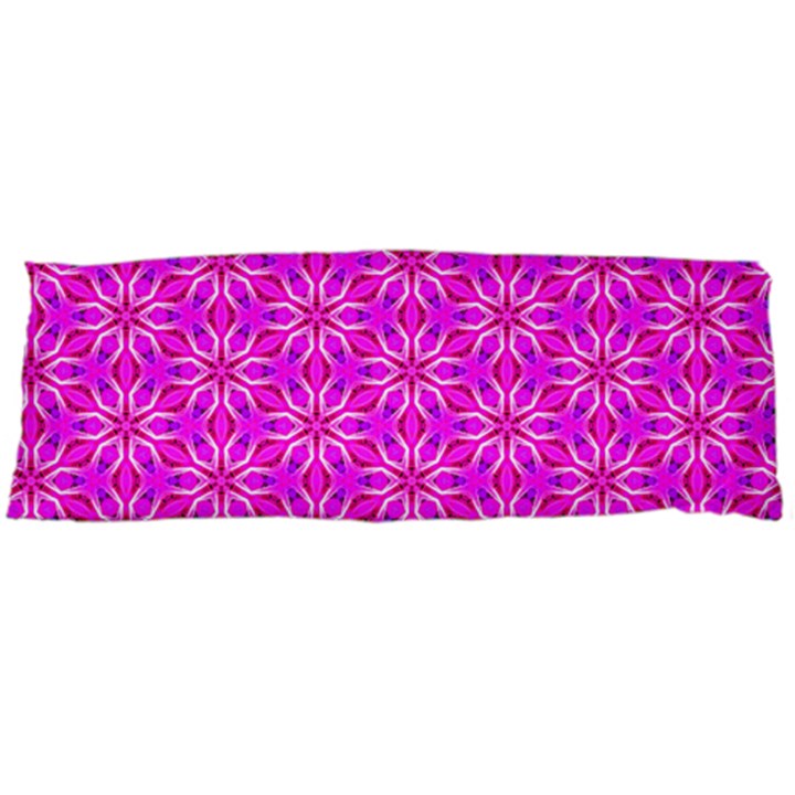 Pink Snowflakes Spinning In Winter Body Pillow Case (Dakimakura)