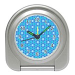 Aqua Hawaiian Stars Under A Night Sky Dance Travel Alarm Clocks Front