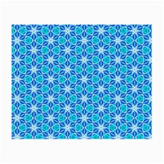 Aqua Hawaiian Stars Under A Night Sky Dance Small Glasses Cloth (2-side) by DianeClancy