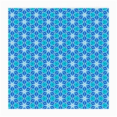 Aqua Hawaiian Stars Under A Night Sky Dance Medium Glasses Cloth (2-side) by DianeClancy