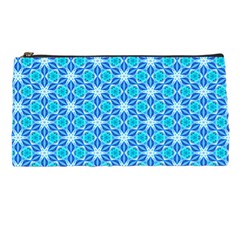 Aqua Hawaiian Stars Under A Night Sky Dance Pencil Cases by DianeClancy