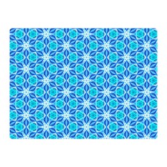 Aqua Hawaiian Stars Under A Night Sky Dance Double Sided Flano Blanket (mini)  by DianeClancy