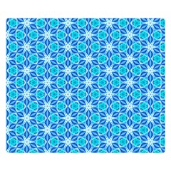 Aqua Hawaiian Stars Under A Night Sky Dance Double Sided Flano Blanket (small)  by DianeClancy