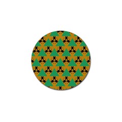 Triangles And Other Shapes Pattern        			golf Ball Marker (4 Pack) by LalyLauraFLM