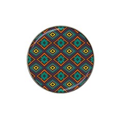 Rhombus pattern          			Hat Clip Ball Marker