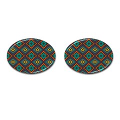 Rhombus pattern          			Cufflinks (Oval)