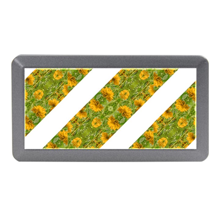 Indian Floral Pattern Stripes Memory Card Reader (Mini)