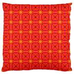 Peach Apricot Cinnamon Nutmeg Kitchen Modern Abstract Large Flano Cushion Case (One Side) Front