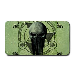 Awesome Green Skull Medium Bar Mats