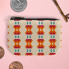 Triangles Tribal Pattern              	mini Coin Purse by LalyLauraFLM