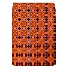 Peach Purple Abstract Moroccan Lattice Quilt Flap Covers (l)  by DianeClancy