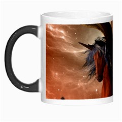 Wonderful Dark Unicorn In The Night Morph Mugs by FantasyWorld7