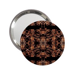 Dark Ornate Abstract  Pattern 2 25  Handbag Mirrors by dflcprints