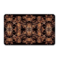 Dark Ornate Abstract  Pattern Magnet (rectangular) by dflcprints