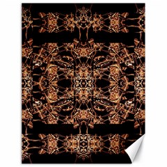 Dark Ornate Abstract  Pattern Canvas 18  X 24   by dflcprints