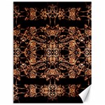 Dark Ornate Abstract  Pattern Canvas 18  x 24   17.8 x23.08  Canvas - 1