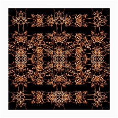 Dark Ornate Abstract  Pattern Medium Glasses Cloth (2-side) by dflcprints