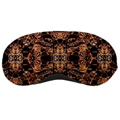 Dark Ornate Abstract  Pattern Sleeping Masks by dflcprints