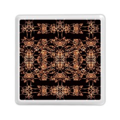 Dark Ornate Abstract  Pattern Memory Card Reader (square) 