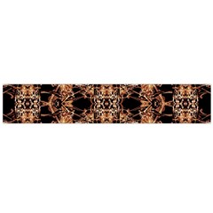 Dark Ornate Abstract  Pattern Flano Scarf (large)  by dflcprints