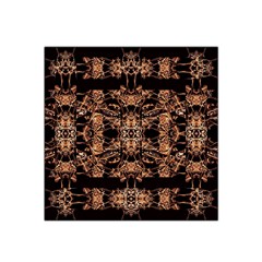 Dark Ornate Abstract  Pattern Satin Bandana Scarf by dflcprints