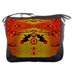 Green Sun Messenger Bags