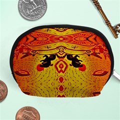 Green Sun Accessory Pouches (medium) 