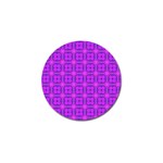 Abstract Dancing Diamonds Purple Violet Golf Ball Marker (10 pack) Front