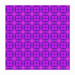 Abstract Dancing Diamonds Purple Violet Medium Glasses Cloth (2-side) by DianeClancy