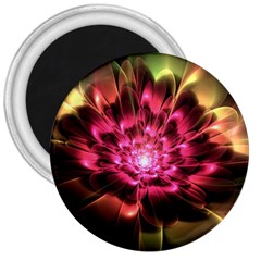 Red Peony 3  Magnets