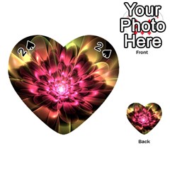 Red Peony Playing Cards 54 (heart) 