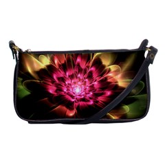 Red Peony Shoulder Clutch Bags