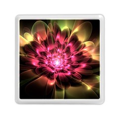 Red Peony Memory Card Reader (square)  by Delasel