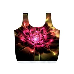 Red Peony Full Print Recycle Bags (s) 