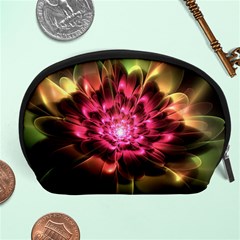 Red Peony Accessory Pouches (large) 