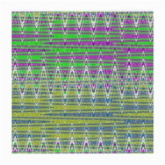 Colorful Zigzag Pattern Medium Glasses Cloth (2-Side)