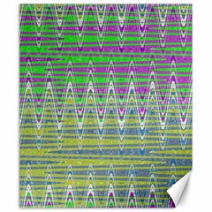 Colorful Zigzag Pattern Canvas 20  x 24  