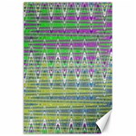 Colorful Zigzag Pattern Canvas 24  x 36  23.35 x34.74  Canvas - 1