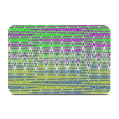 Colorful Zigzag Pattern Plate Mats