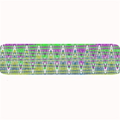 Colorful Zigzag Pattern Large Bar Mats