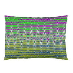 Colorful Zigzag Pattern Pillow Case