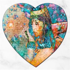 Star Illumination Jigsaw Puzzle (heart) by icarusismartdesigns