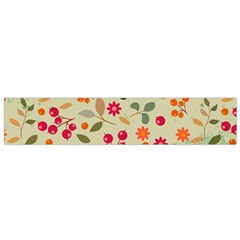 Elegant Floral Seamless Pattern Flano Scarf (Small)