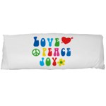 Love Peace And Joy Body Pillow (Dakimakura) Case (Two Sides) Front