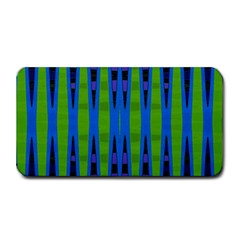 Blue Green Geometric Medium Bar Mats