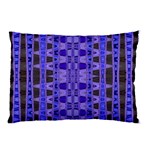 Blue Black Geometric Pattern Pillow Case 26.62 x18.9  Pillow Case