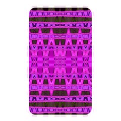 Bright Pink Black Geometric Pattern Memory Card Reader